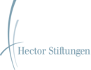 Logo der Hector Stifungen: feine blau Schrift 