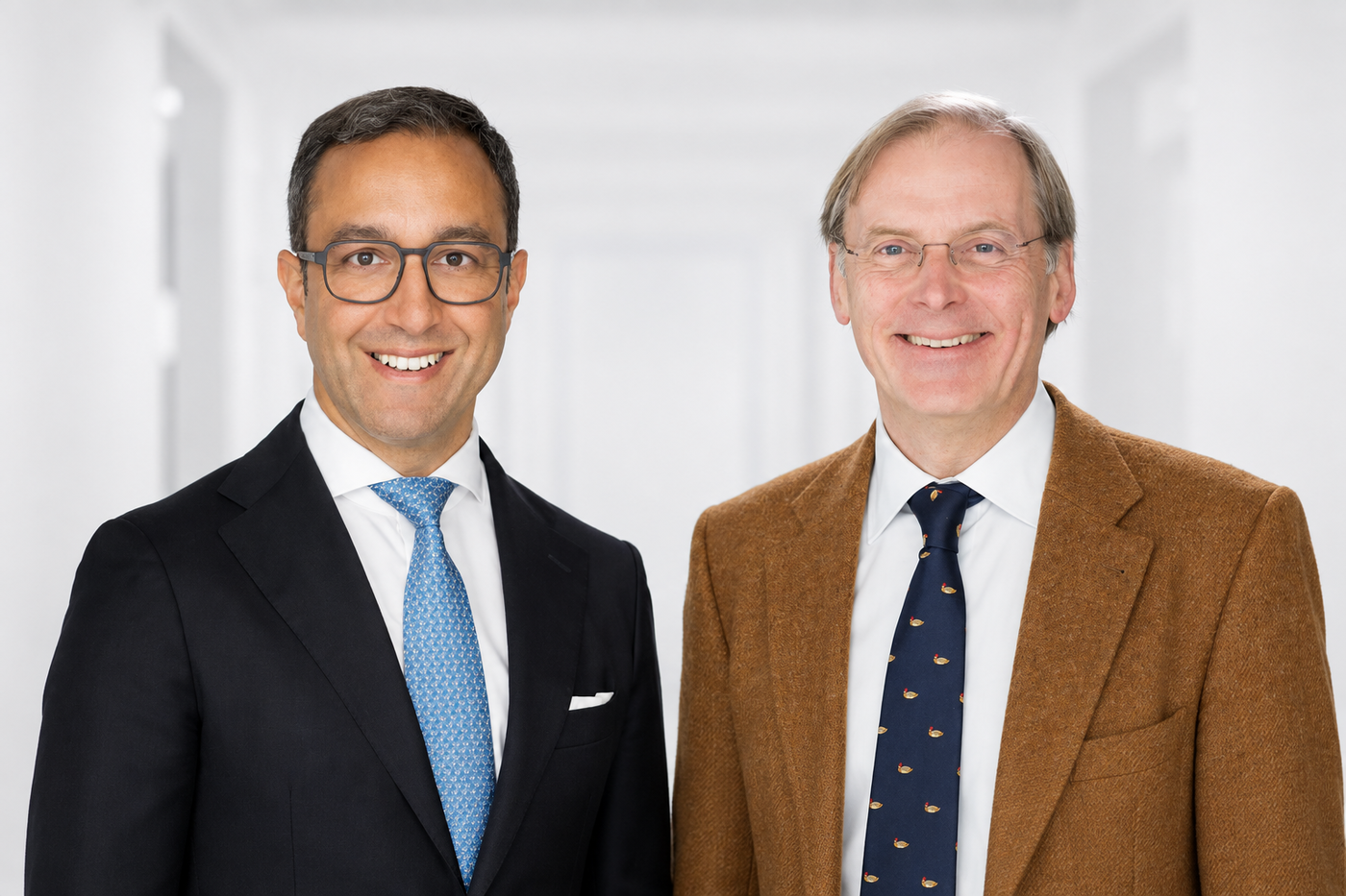 Professor Etminan und Professor Rinkel