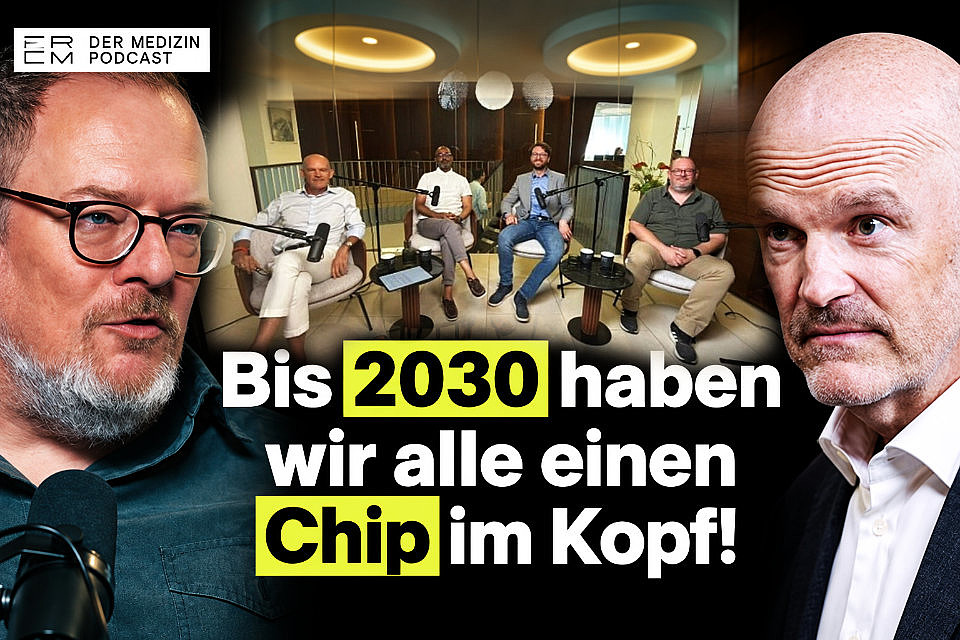 Drei Experten diskutieren im ERCM Medizin Podcast auf YouTube